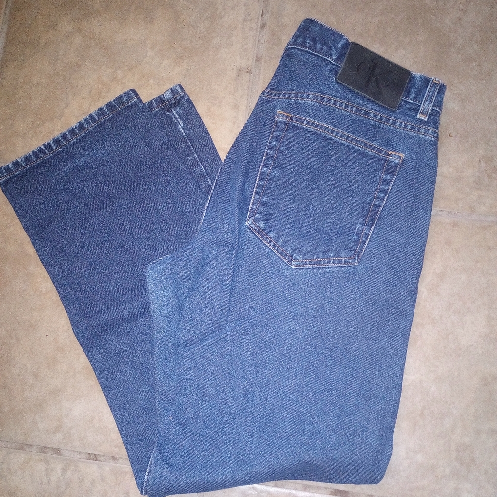 Calvin Klein Lady Buttons Fly High Rise Vintage Jean